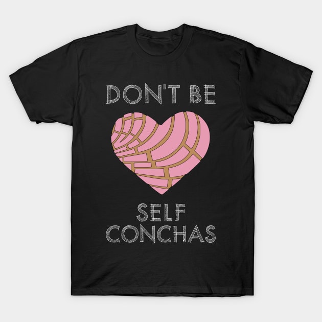 Concha Mexican Bread Food Pan Dulce Mexicana Corazon Heart Classic Mar T-Shirt by Shirtsurf